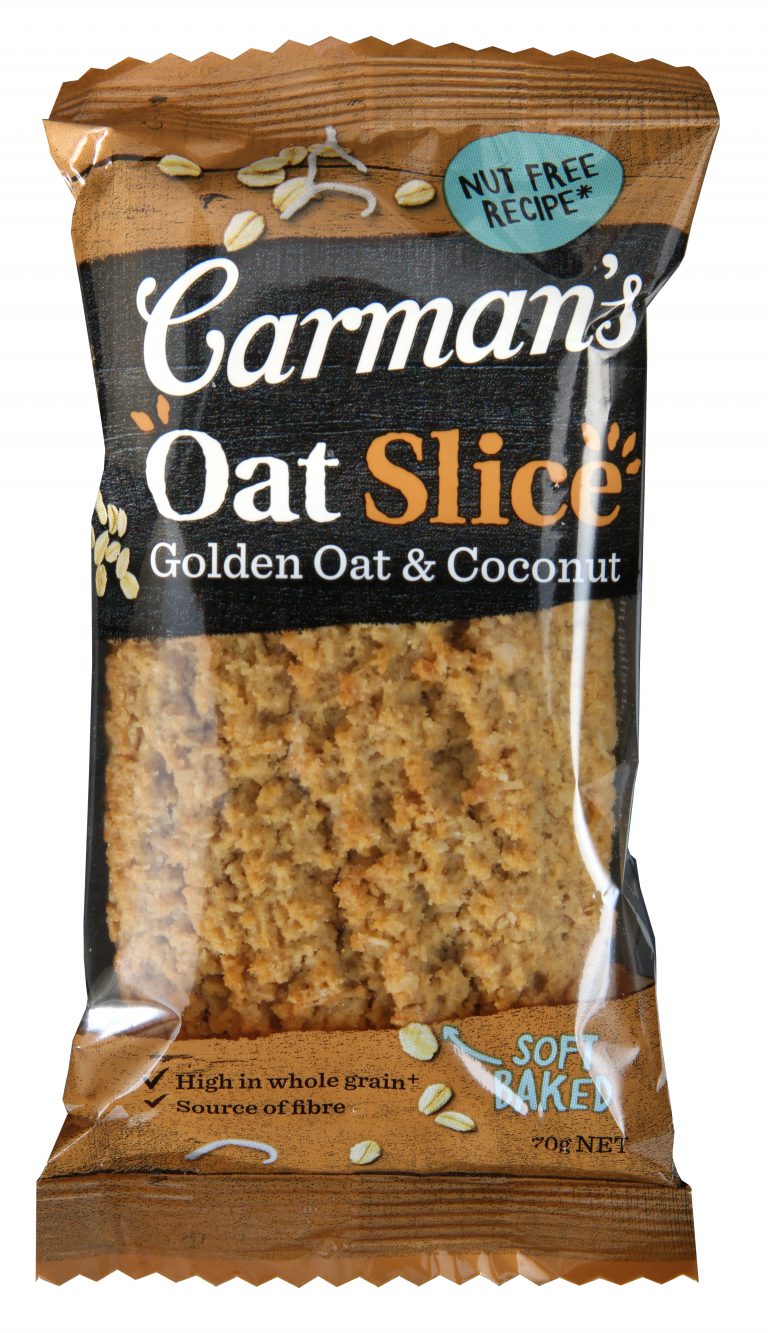 Golden Oat Slice Foodservice Wrapped Convenience & Impulse Retailing