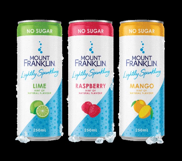 Mount Franklin launches flavoured sparkling water in a can Convenience & Impulse Retailing