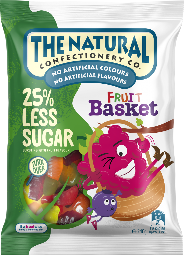 The Natural Confectionery Co. launches new 25 Less Sugar Jellies