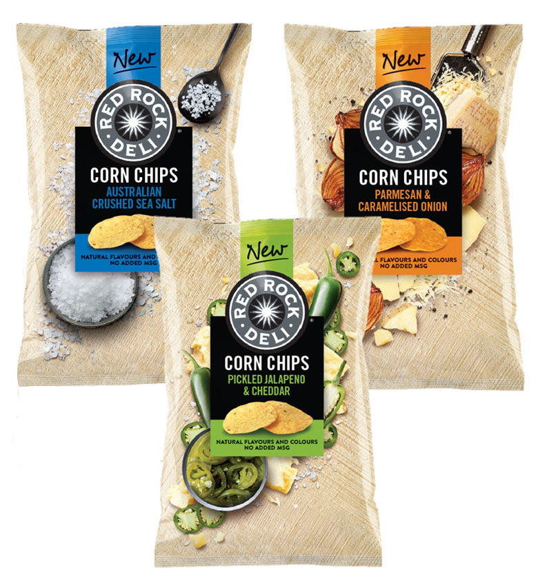 Red Rock Deli Launches Premium Corn Chips Convenience & Impulse Retailing
